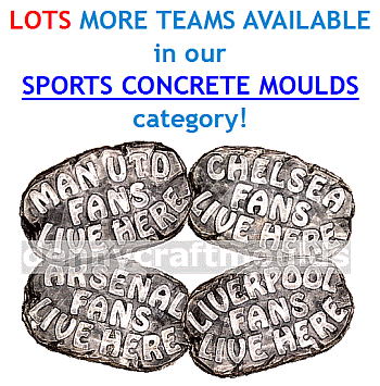 Football Teams Concrete Stone Moulds