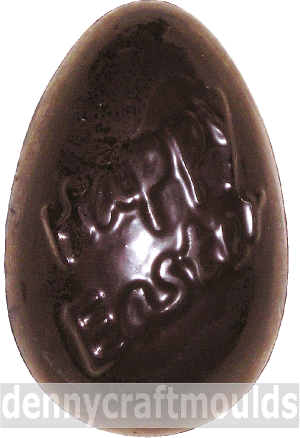 Make your own Happy Easter Eggs with this Chocolate Mould Mold