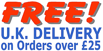 FREE UK DELIVERY ON ORDERS OVER £25