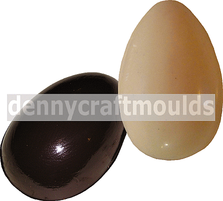 plain easter egg chocolate mould