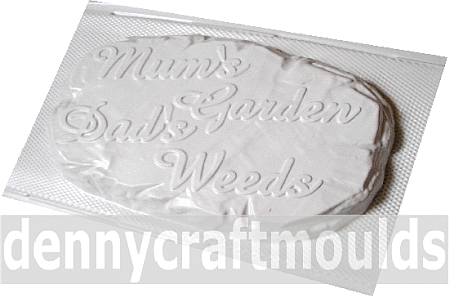 Mums Garden - Dads Weeds Large Garden Stone Mould