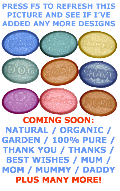 MESSAGE SOAP MOLDS